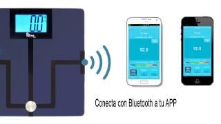 Báscula con Bluetooth Fitme Pro