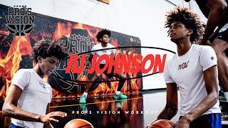 AJ Johnson is a STAR! ⭐️ Full Workout with Pro’s Vision!!! 