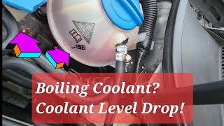 Volkswagen GOLF Expansion Tank Boiling & Lower Radiator Hose no Coolant Flow