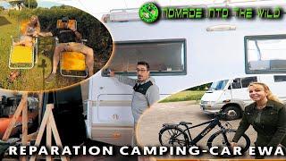 Reparation d'une baie de CAMPING-CAR