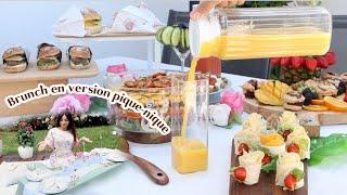 BRUNCH EN VERSION PIQUE-NIQUE | recettes - astuces - idées déco 