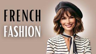 6 Style Tricks from FRENCH Women | How French Women Dress After 50 