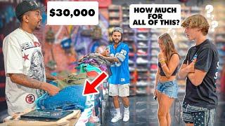 BUYING $30,000 WORTH OF CLOTHES IN 72 HOURS!