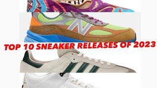 TOP 10 SNEAKER RELEASES OF 2023!