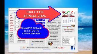 10eLotto HORUS... l'assoluto !!  DA VEDERE è il TOP per Windows