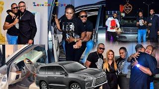 Congrats To Jnr Pope As Dr E.Money, Wife And KCee Surprise Odonwodo With Lexus Car.