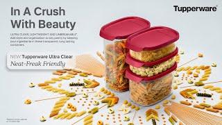 Tupperware Ultra Clear Containers