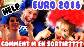 EURO 2016 : 1 maman, 2 hommes à la maison, comment s'en sortir? - ANGIE LA CRAZY SÉRIE -