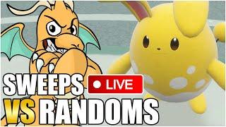 Pokemon SWEEPS! Pokemon Scarlet and Violet WiFi Battles VS Randoms #Live