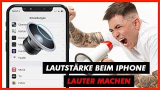 Lautstärke beim iPhone lauter machen  Bis zu 200% lauter!