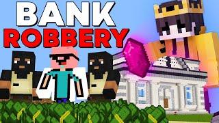 I Saved the Bank from Robbery in this SUPERPOWER Minecraft Server