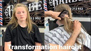 Boy’s new haircut #tutorial #learning #barbershop #transformation #hairlove #bestbarber #hair