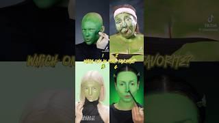 Wicked makeup #wicked #arianagrande #trending #lipsync #makeup #transformation #transition #trending