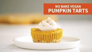 No-Bake Pumpkin Tarts (Vegan & Paleo!)