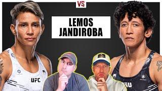 UFC Vegas 94: Amanda Lemos vs. Virna Jandiroba Prediction, Bets & DraftKings