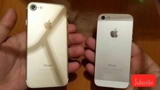 iPhone 7 vs iPhone 5s iOS 12.4