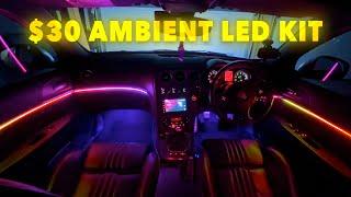 The Best Ambient Light Kit for $30 - Full Installation