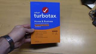 TurboTax 2021 Home & Business Unboxing and Installation Costco Item# 6666640 Intuit PN# 512013