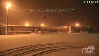 2-24-16 Deer, AR Winter Storm Near Blizzard