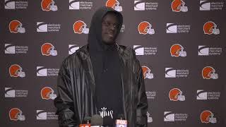 David Njoku Press Conference | October 18th, 2024