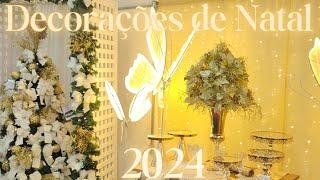 INSPIRAÇÕES 2024: DECORAÇÕES DE NATAL e Ideias de Presentes e Enfeites Incríveis  Tour