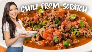 TASTY CHILI MADE FROM SCRATCH