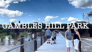 [4K] WALKING: Gambles Hill Park—Downtown Richmond, VA