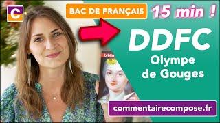 Déclaration des droits de la femme et de la citoyenne, Olympe de Gouges : RÉSUMÉ et ANALYSE