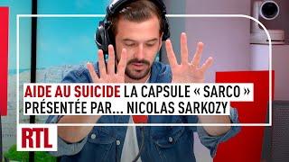 Nicolas Sarkozy vous présente "Sarco", la capsule d’assistance au suicide