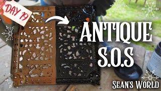 Satisfying Antique Restoration In My New Workshop / Transformation | Vlogmas With Sean #19