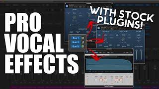 Better Vocal Effects | Mix PRO Vocals in Logic Pt. 5