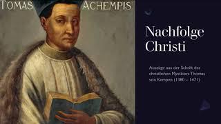 Die Nachfolge Christi (Auszüge) | Thomas von Kempen