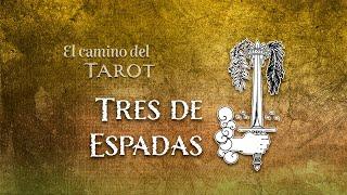 Simbología del Tres de espadas del Tarot Adytum.