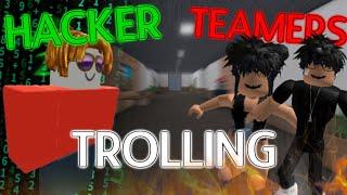 HACKER TROLLING TEAMERS MM2