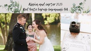 Savannah Wedding at Red Gate Farms: A  Southern Affair!  #SavannahWedding #RedGateFarms Version 2