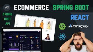 Build A E Commerce Java Full Stack Project With Spring Boot, React, MySQL, Jwt, Spring Security #5