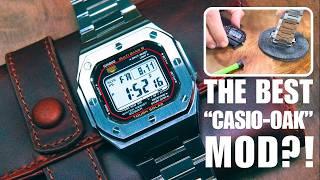 Casio G-Shock GW-M5610U-1 Full Metal Mod Kit Installation And Review