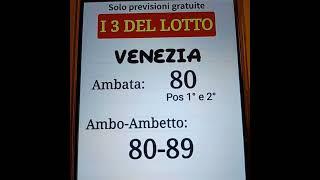 aggiornamento: 20/07/24 "AMBO SECCO A MILANO" previsione gratuita #previsionilotto #lotto