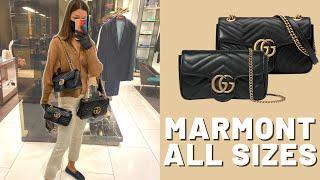 Gucci Marmont Bag - ALL SIZES  Comparison