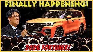 DON'T BUY 2025 Toyota Fortuner BEFORE Seeing This NEW 2026 Toyota Fortuner!