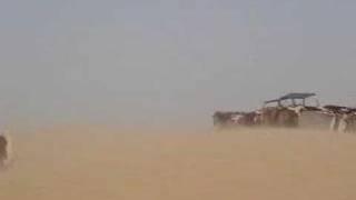 tempete de sable dans le sahara