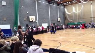 Jonathan and Jannine Pro Foxtrot Central Championships Feb 2013
