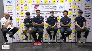 [LIVE] Press Conference Idemitsu FIM Asia Road Racing Championship, Round 5 2024
