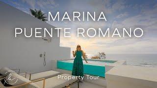 Tour An Exclusive Penthouse in Marina Puente Romano Marbella