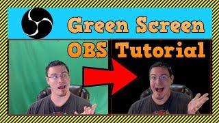 OBS Tutorial: How To Set Up Green Screen in OBS Studio - Chroma Key in OBS |How to Remove Background