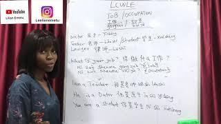 Job related vocabularies in Chinese ~Learn Chinese with Lilian Emetu