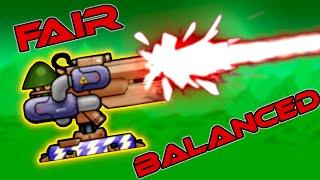 FIREBEAMS are FAIR and BALANCED (Sweeping Beam Exploit) - Forts RTS [156]