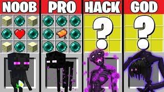 Minecraft Battle: ENDERMAN CRAFTING CHALLENGE ~ NOOB vs PRO vs HACKER vs GOD – Evolution Animation