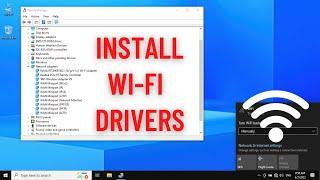 How to install any WiFi Driver on Windows 10/8/7