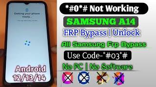 Finally New MethodAll Samsung FRP Bypass | Samsung A14 Frp Bypass  |